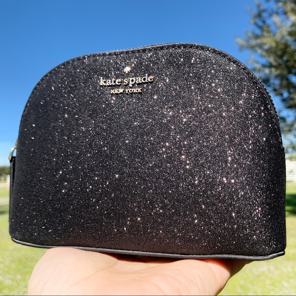 Gaby’sBags🥰-Kate Spade Glitter Cosmetic Bag - Picture 3 of 4